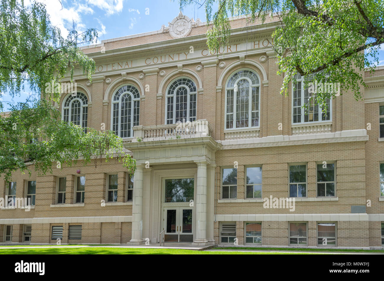 Kootenai County Courthouse in Coeur d`Alene Idaho Stock Photo Alamy